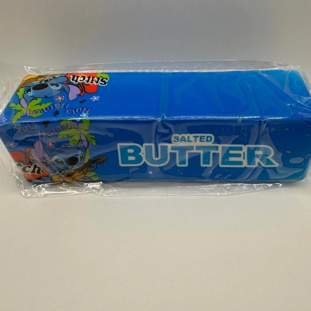 Stitch Tropical Guitar Salted Butter Squishy Slow Rising NEW